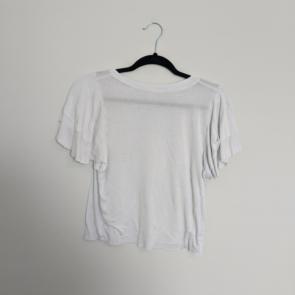 Tresics basic white shirt with flowy arms - Picture 2 of 4